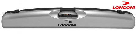 Кейс для кия Longoni Soyuz Aluminium ABS 1 х 2 (серый металлик)